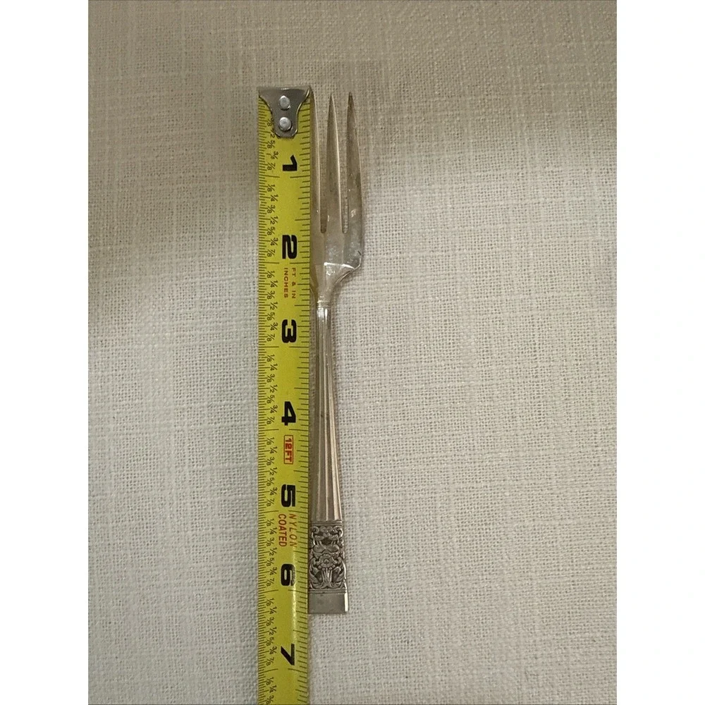 1 Salad Fork‎ Coronation Silverplate Shorter 1936 Community Oneida 6-1/4